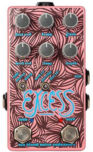Old Blood Noise Endeavors Excess V2 Distorting Modulator Effect Pedal
