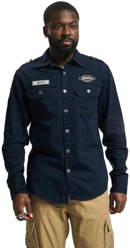 Brandit Men's Luis Vintageshirt Shirt (Pack of 1)
