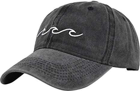 callmo Baseball Caps,Damen Pferdeschwanz Kappe Baseball Cap Unisex Einstellbare Hohe Unordentliche Bun Ponycap Mit Zöpfen Loch Loop Unisex Herren