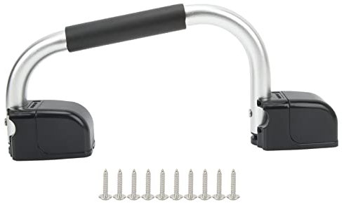 Aramox 415 X 185 Mm Tragbarer Wohnmobilanhänger Wohnwagentür Klappbarer Handlauf Klappbarer Zugänglicher Griff Hilfsgriff Aluminium Wohnmobil Ersatzteile Wohnmobil Wohnwagen