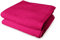 Banzaii 2 Asciugamani in Morbida Spugna 60 x 100 cm, 100% Cotone di Alta Qualità, Trattamento Super Assorbenza - Fuxia