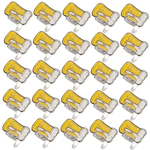 GALPADA 100 Pièces broche chope de bière - Pin's bière clignotant - Lumière LED aléatoire bar broche qui brille dans le Chapeaux articles de fête épingles à linge revers décorer prix