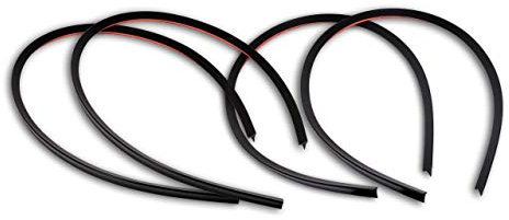 Hansen Styling Parts 4X universelle Kotflügelverbreiterung 30mm Breit - 200 cm lang passend für PKW, Pickup, Wohnmobil, SUV, Transporter