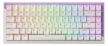 DrunkDeer Tastiera Rapid Trigger G75, tastiera Esports Gaming – Interruttore magnetico – modalità di carico Win – funzionamento regolabile, RGB 75% design, ANSI – viola