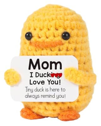 YUZNA Pocket Hug Geschenke Lustiger Positiver Pinguin Positive Kartoffel Beste Freundin Geschenke für Freundin Kleine Geschenke für Frauen geschenke für mama (B29)