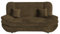 Mirjan24 Sofa Weronika mit Bettkasten und Schlaffunktion, Schlafsofa, Große Farb- und Materialauswahl, Couch vom Hersteller, Wohnlandschaft (Wave 09)