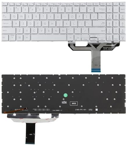 ZLALISA Tastiere di ricambio Versione US Retroilluminata Tastiera Del Computer Portatile per ASUS Vivobook 15 X1502 X1502ZA X1502Z X1502VA B1502 B1502CBA
