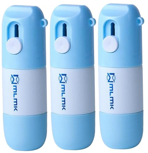Identity Theft Protection Roller Stamp 3Pcs Anti Theft Confidential Roller Stamp & Box Cutter with 10ml Thermal Paper Correction Fluid Portable Address Blocker