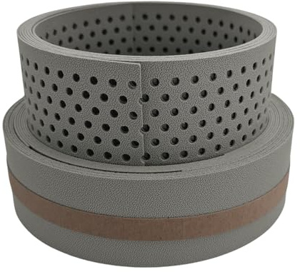 zaun|zu® Premium Duo Set Einzelstreifen 2,55 m | Sichtschutzstreifen PP für Doppelstabmatten UV-beständiger Sichtschutz | Zaunblende | Made in Germany | Gesamthöhe 19cm Steingrau 2,55m