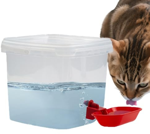 Distributeur d'eau pour chat - 3 l - Fontaine à boire pour la maison, la chambre à coucher, le salon, le bureau, le dortoir, le balcon