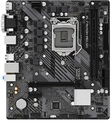 Schede madri Fit For ASRock H510M-HDV/M.2 SE supporta CPU I9-10900K 10850K I7-11700KF 10700KF I5-11600K 10600K LGA1200 2×DDR4 3200MHz M