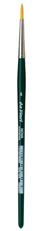 Da Vinci 1570 Series Water Colour Brush, Synthetic Fiber, Green, 19 x 0.285 x 30 cm