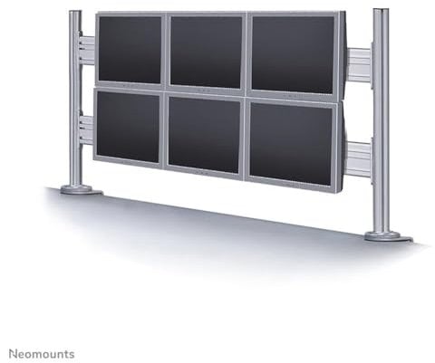 Newstar Tis 10-24 6TFT Silber 60kg Fpma-DTB200 6 Screens