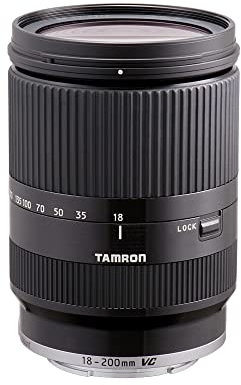 Tamron 18-200 mm Di III VC para cámara Sony sin Espejo Intercambiable Lente Serie AFB011-700 (Negro)