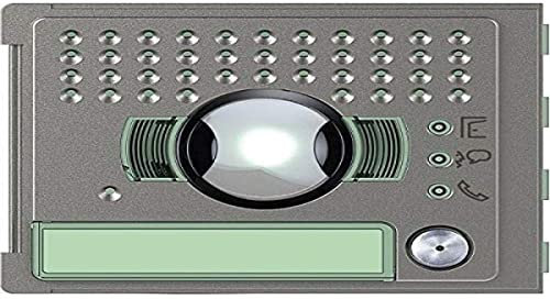 BTicino 351315 Façade Sfera Robur pour Module Électronique Audio et Vidéo 1 Appel Grand Angle