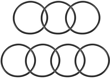 sourcing map Packung m 7 Dichtungsring Gummidichtung O-Ringe 47mm AD | metrische Dichtring, 42mm ID, 2, 5mm Breite