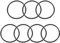 sourcing map Packung m 7 Dichtungsring Gummidichtung O-Ringe metrische Dichtring 47mm AD 42mm ID 2,5mm Breite