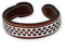 s.Oliver Herren-Armreif Edelstahl Leder 7.6 cm - 523806