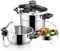 Tescoma 702768 Set 2 Pentole a Pressione 4 e 6 Litri, Acciaio Inossidabile, 22 cm, 2 unità