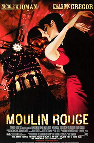 Affiche du Film Moulin Rouge Kino-Poster Original, klein, 53 x 40 cm, gerollt