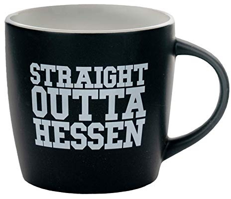 GUDE Tasse “Premium MATT” – Straight Outta Hessen (1)