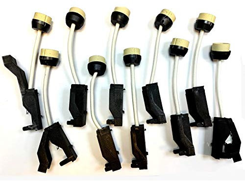 Rêvenergie - Lot de 10 Douilles GU10 céramique avec connecteur AUTOMATIQUE