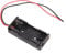 10pcs AA Battery Holder with Wire Leads 2 Slot Plastic Case for DIY Electronics Power Supply Projects Spring Design for Secure Battery Storage