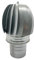 SOMBRERO EXTRACTOR DE HUMO PARA TUBO DE 120MM O 12CM EN ACERO GALVANIZADO GORRO GIRATORIO PARA SALIDA DE HUMO DE CHIMENEAS ESTUFAS DE DIAMETRO: (120)
