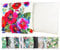 JACK Outdoor Motiv Kissen 45x45cm Lounge Dekokissen inkl. Füllung Wasserabweisend Sitzkissen Garten Stuhl, Farbe:Mohnblumen