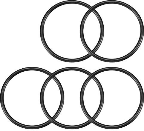 FUBESK Lot de 5 joints toriques de rechange pour bouchon de vidange de lavabo 38 mm