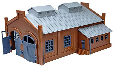 Outland Models Casetta per locomotiva della ferrovia (2-stalla) scala 1:87 HO