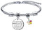 Lumengqi Regalo Sorella Bracciale In Argento ti voglio bene una sorella e un dono per il cuore,un amico dello spirito.un filo d'oro al senso della vlta per Amiche