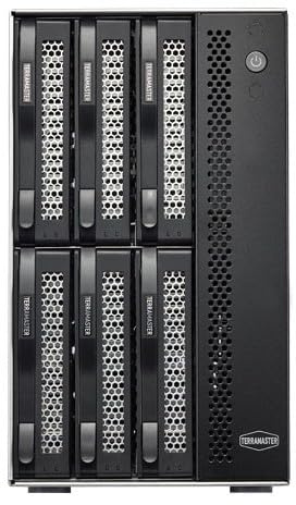 TERRAMASTER D6-320 6-Bay Festplattengehäuse, USB 3.2, Diskless