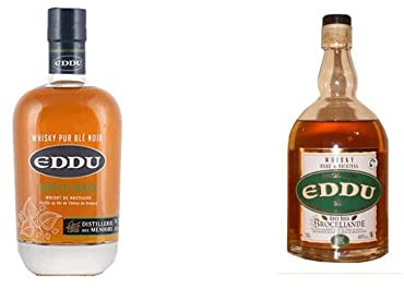EDDU Brocéliande - WHISKY - 43% Alcool - FRANCE - Bouteille 70 cl & Grey Rock Broceliande - BLENDED WHISKY - 40% Alcool - FRANCE - Bouteille 70 cl