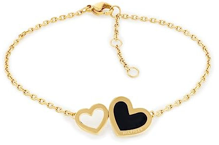Tommy Hilfiger Jewelry Gliederarmband für Damen aus Edelstahl mit Kristallen - 2780740