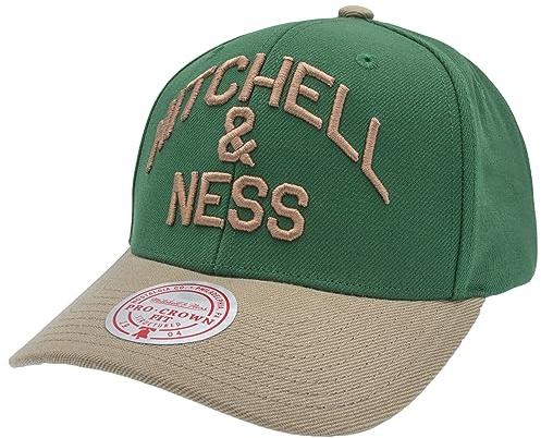 Mitchell & Ness Athletic Arch Snapback, Huntergreen