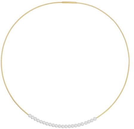 Heideman Halskette Damen Mary Edelstahl Perle weiß | Elegante Kette mit weißer Perle, alltagstauglich und hautfreundlich, Geschenkidee für Partnerin