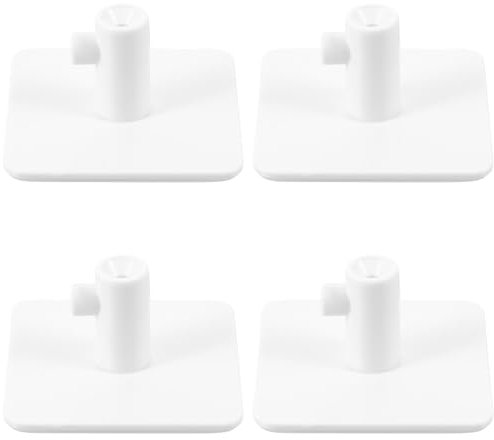 HOLIDYOYO 4pcs Mixer Hook for Space-Saving Flat Attachment Holders Easy to Install Wall Organizer for Kitchen Accessories Stylish Design for Tidy Cooking Space