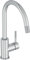 Jacob Delafon - Mitigeur d'Évier de Cuisine Edgar - Douchette extractible - Bec pivotant - Économie d'eau - 38,8x26,4x14,4cm - Finition Chrome - E23309-CP