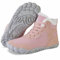 Mishansha Scarpe Invernali Barefoot Uomo Donna Stivali Neve Comode Caldo Stivaletti Inverno Antiscivolo Flessibile Scarponcini con Imbottitura Calda, Rosa Crespo 38EU