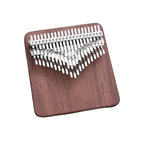 Anfänger Kalimba 42 Ton Chromatisches Daumenklavier Kalimba Walnuss Anfänger Einstiegsplatte Fingerklavier