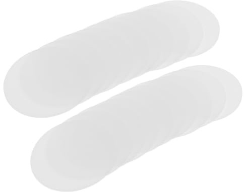 Cabilock 20 Stück Runde Downlight Diffusoren aus PC Weiße Deckenleuchte Abdeckung Blendfrei Einfache Montage für Gleichmäßige Beleuchtung