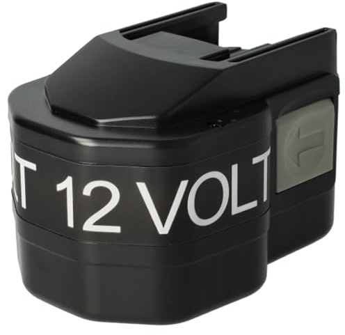 vhbw Battery Replacement for Milwaukee 4 932 376 508, 4 932 373 522, 49-24-0150, 4 932 367 904 for Power Tools (3300 mAh, NiMH, 12 V)