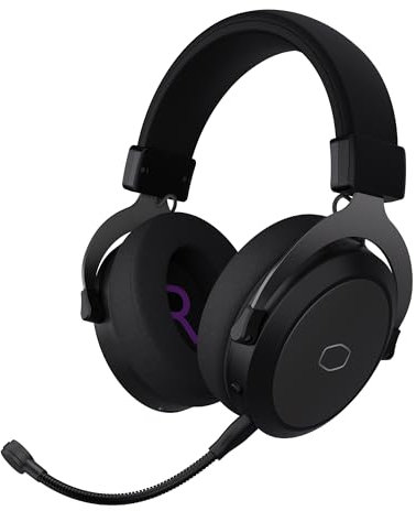 CH351 - Auriculares inalámbricos para juegos y móviles, sonido envolvente 3D, ligeros, 2.4 GHz, Bluetooth, tono lateral integrado, controladores de 50 mm, unidireccional, micrófono desmontable