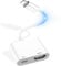 MaxRenard Adaptateur iPhone vers HDMI 1080p Full HD HDTV Adaptateur convertisseur AV numérique pour connecter iPhone 14 13 12 11 X XR XS 8 7 6 5S iPad à TV moniteur projecteur (Plug and Play)