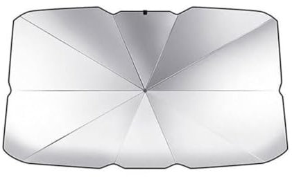 GaRcan Parasol Coche Delantero para Seat Leon ST 5dr Estate 2017-2021, Parasol Paraguas Protección UV Plegable Parabrisas Delantera Sombrilla Visera Accesorios,A/125cm*65cm-A