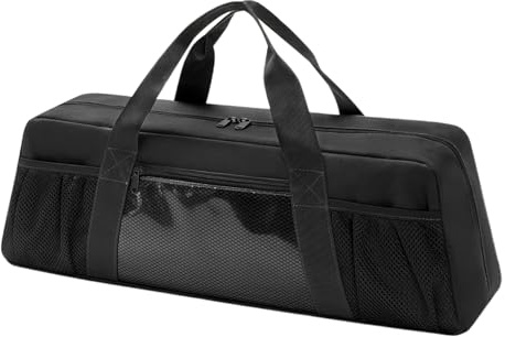 Niesel Barbecue Accessory Bag, Storage Box for Barbecue Utensils, 56 x 17 x 18 cm, Large Storage with Comfortable Handles, Portable for Camping Grill Outdoor