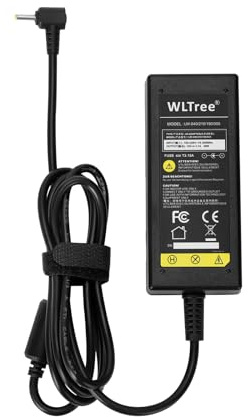 WLTree 40W 19V 2,1A Ladekabel Laptop Netzteil für Asus Eee PC 1001PX 1001PXD 1005HA 1015PED 1015PEM 1015PN 1015PW 1015PX 1015PXD 1201HA 1201N 1215B 1215N Adapter Notebook Ladegerät 2,5 * 0,7mm