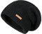 McRon Damen Gefütterte Beanie Wollmütze Modell Lina Schwarz 9511
