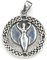 Drachensilber Engel Anhänger Silber keltische Knoten Schmuck himmlischer Beschützer Kettenanhänger Keltenknoten Silberschmuck Damen Herren